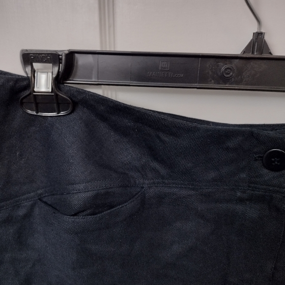 Giorgio Armani Vintage Le Collezioni Linen Pencil Skirt Size 12 - Picture 5 of 9